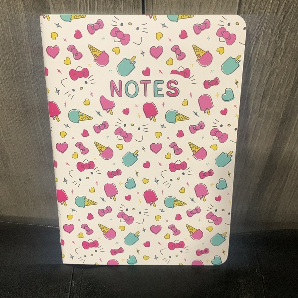 Sanrio Hello Kitty Set Of 3 Lined Pages Notebooks 80 Pages Each New In Package - Picture 6 of 14
